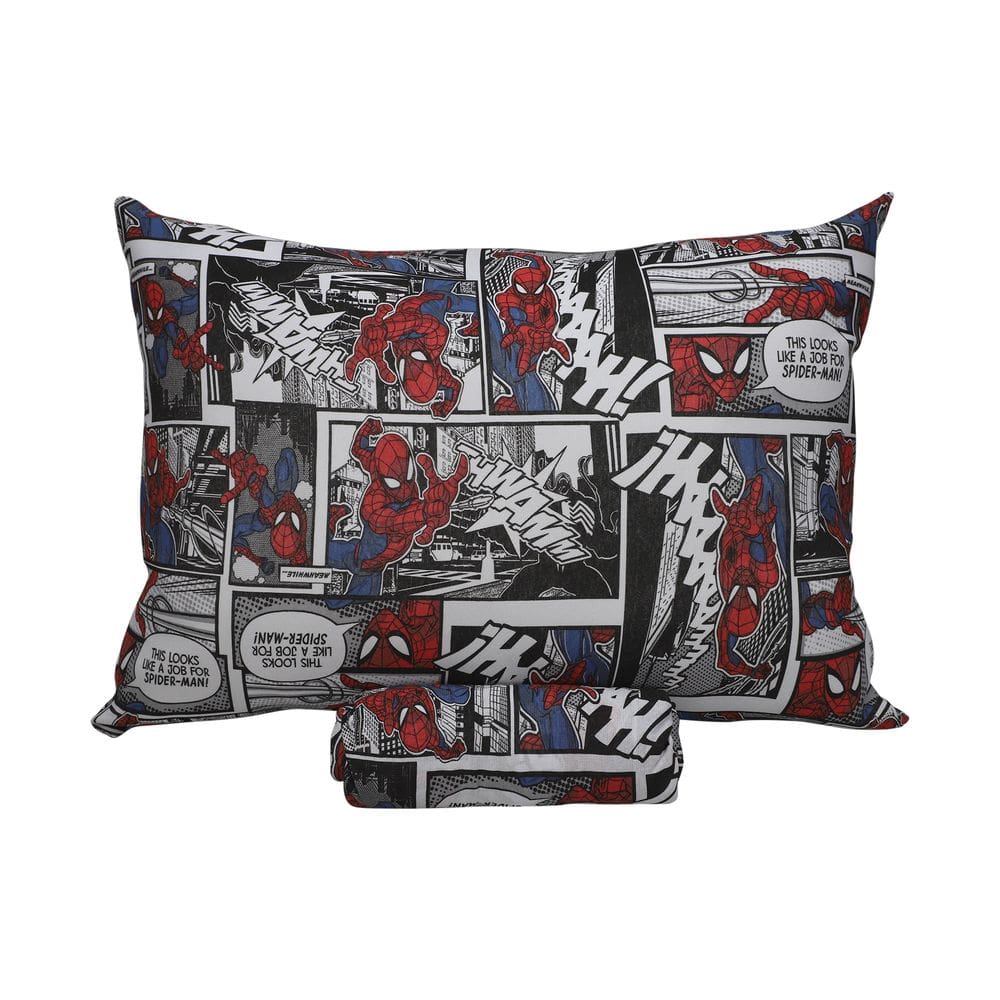 Jogo Cama Spider Homem Aranha C/ Elástico Solteiro 2 Peças