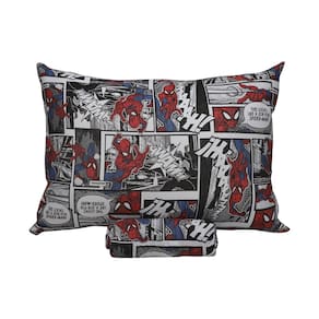 Jogo Cama Spider Homem Aranha C/ Elástico Solteiro 2 Peças