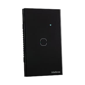 Interruptor SMART WI-FI Touch Preto MIS 1001 4850061