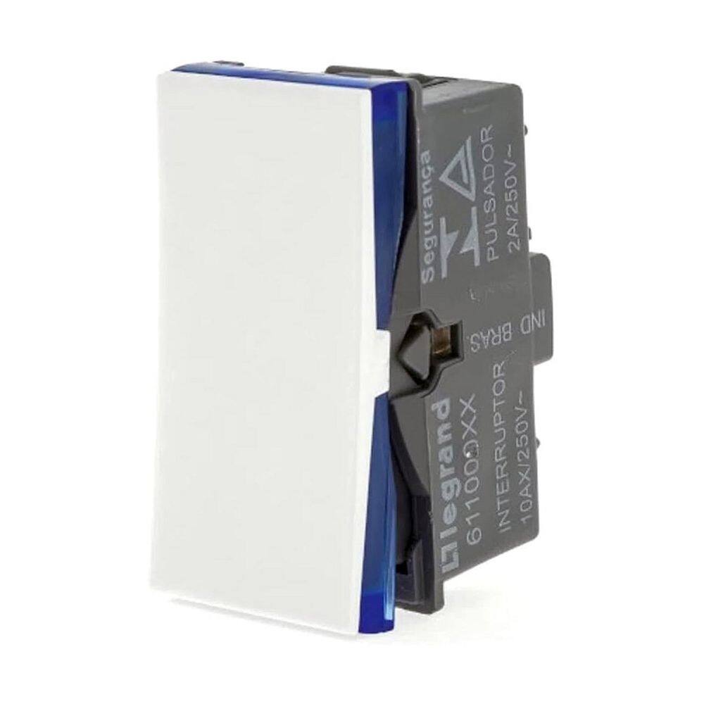 Interruptor Paralel 10A 250V B.parafuso 1M Branca 611001BC