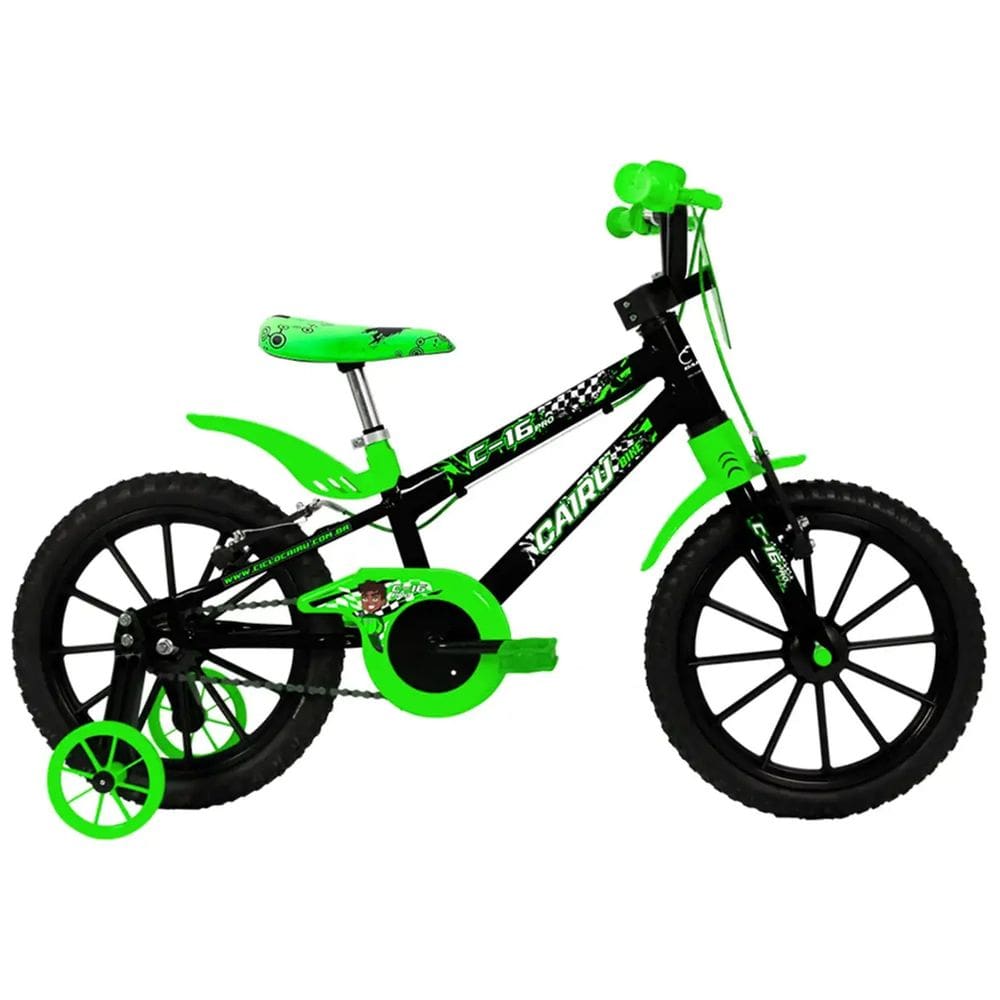 Bic ARO16 Cairu C-16 PRO MTB ABS MASC - 320234 Preto / Verde