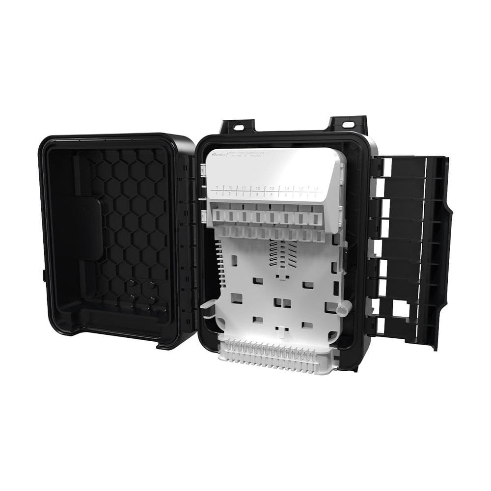 Caixa Terminal Optica FK-CTO(16MT sem Splitter  Grommet 6-9) Preta 35521064