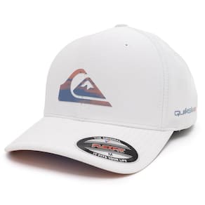 Boné Quiksilver Aba Curva Gradient Logo Signature WT25 White