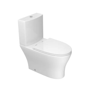 Kit Vaso Sanitário Com Caixa Acoplada Level Total Clean Branco Deca