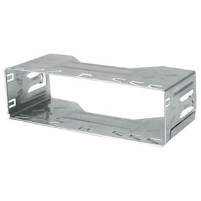 Cinta Metalica Permak para Auto Radio Kenwood Importada Prata 130/G