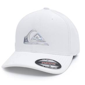 Boné Quiksilver Aba Curva Hologram 3D Logo WT25 White