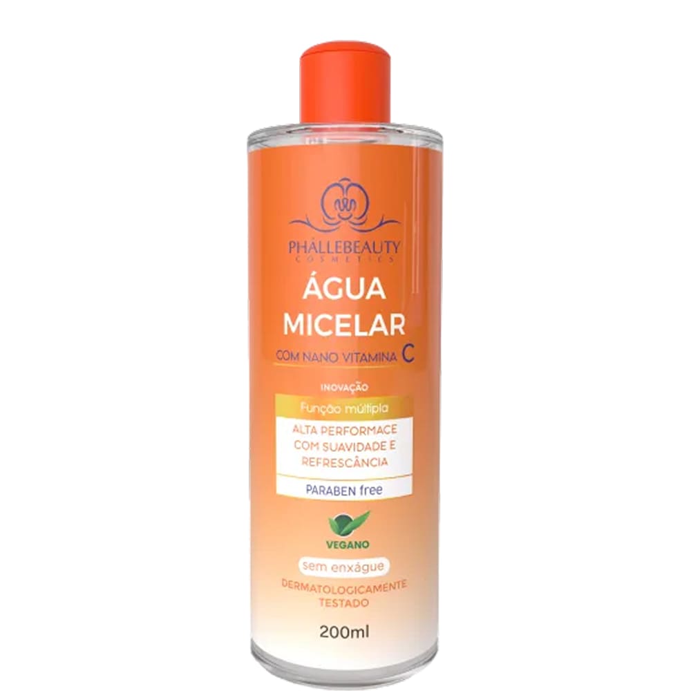 Água Micelar Vitamina C - Phallebeauty