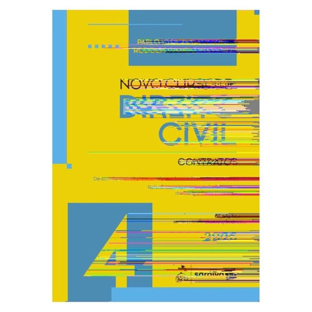 Novo Curso De Direito Civil - Vol.4 - Contratos - 8ª Edição 2025