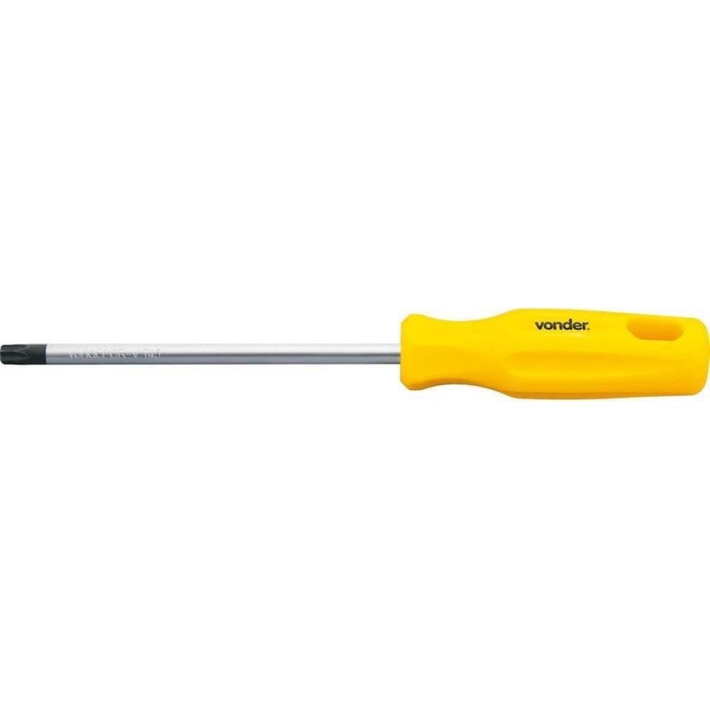 Chave Hexalobular Reta T40 Com Cabo Vonder
