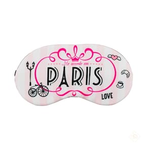 Máscara de Dormir Me Acorde em Paris Love - Taimes