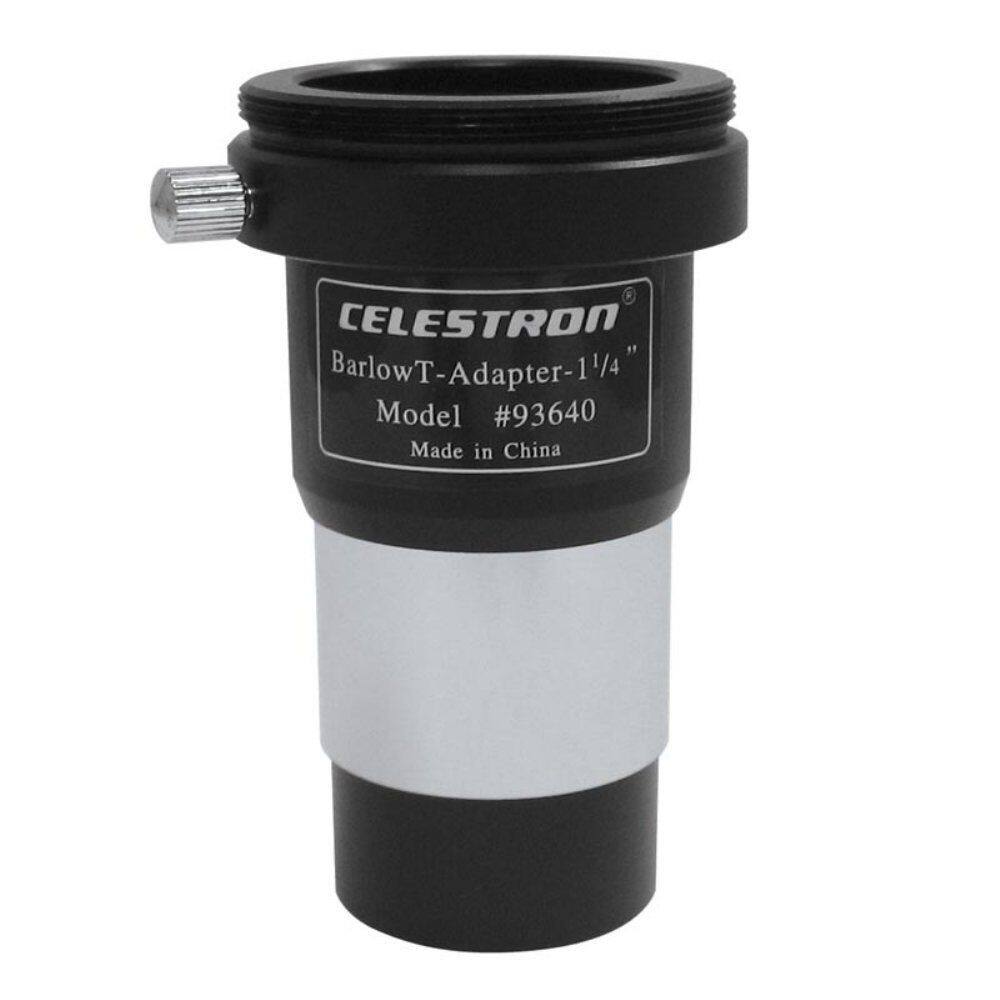 Adaptador de lente de câmara/Barlow Celestron Universal 1.25”