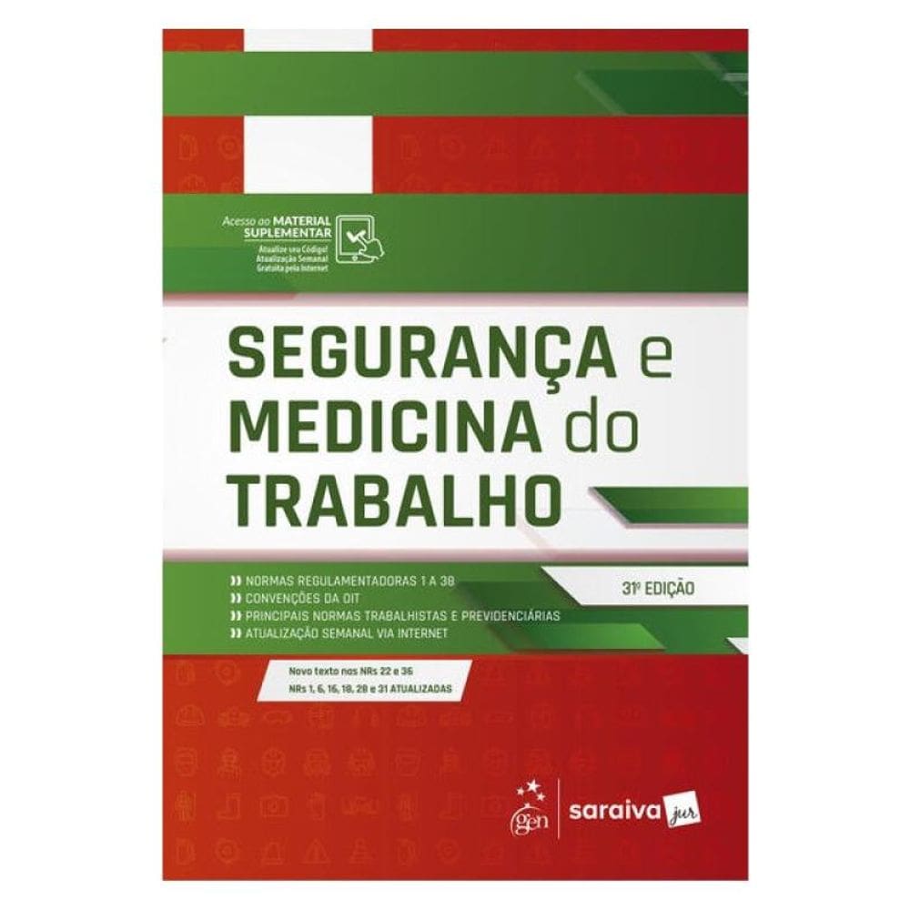 Segurança E Medicina Do Trabalho - 31ª Edição 2025
