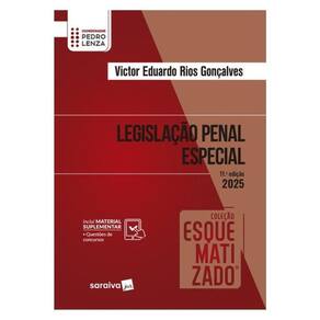 Coleção Esquematizado - Legislação Penal Especial - 11ª Edição 2025