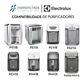 Kit 2 Refil Hidrofiltros Compatível Electrolux Pe11X E Pe11B