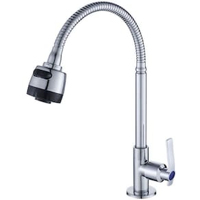 Torneira Cozinha Gourmet Flexível Pia Bancada 2 Jatos Metal