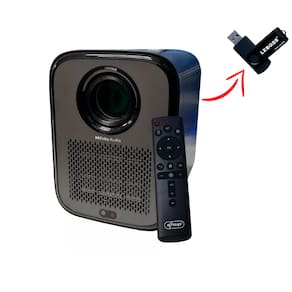 Projetor Multimídia com Sistema de Som Home Theater Integrado Sistema Operacional Android 9.0 + Pendrive 16 Gigas