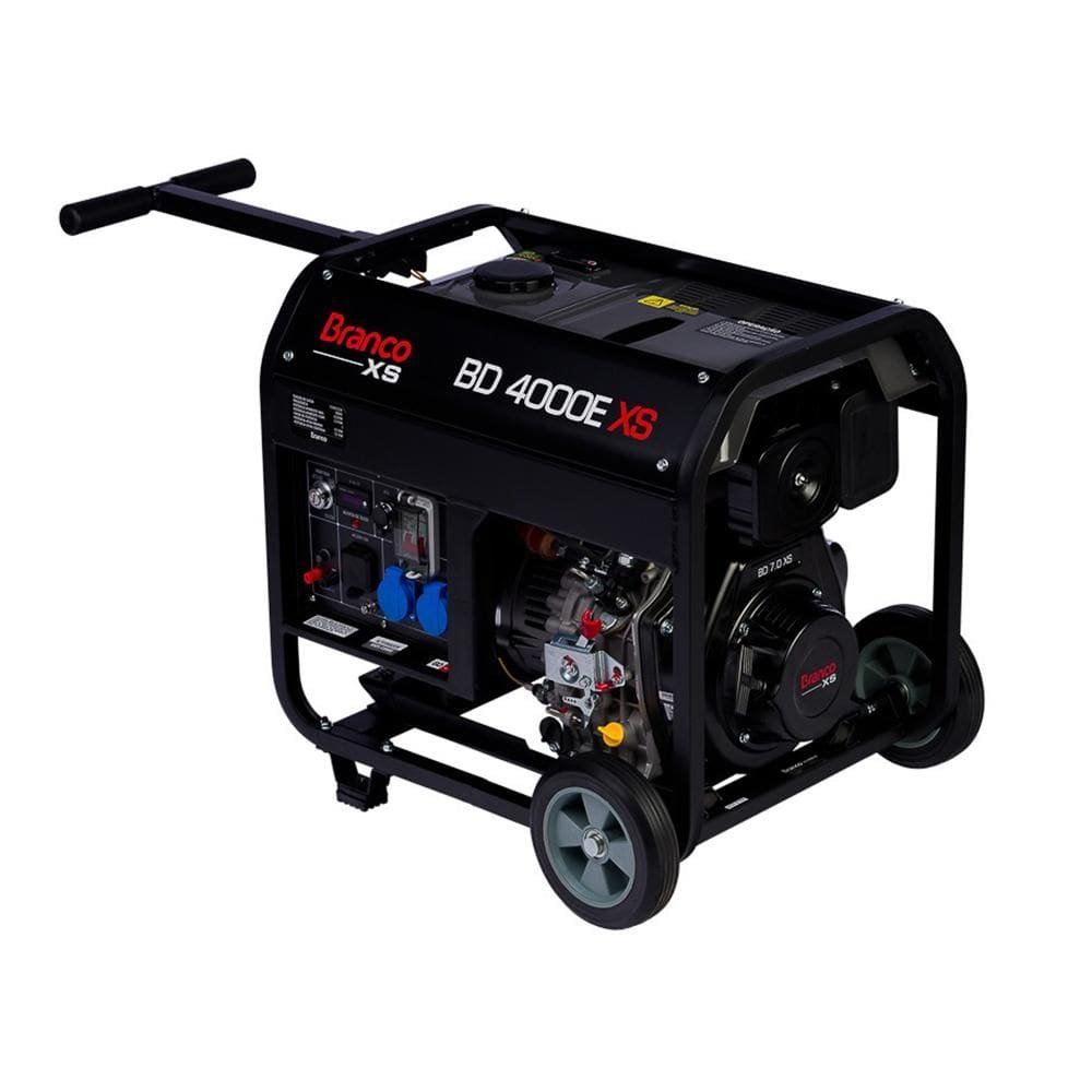 Gerador Diesel 4KVA Branco BD4000XS Part Eletrica 110V/220V