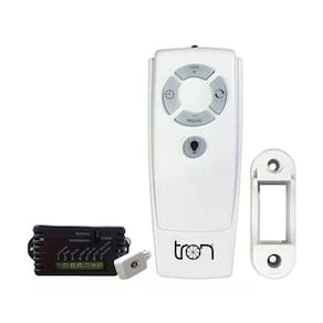 Controle Remoto Capacitivo Para Ventilador De Teto Tron Com Infravermelho Bivolt 01.16-0060