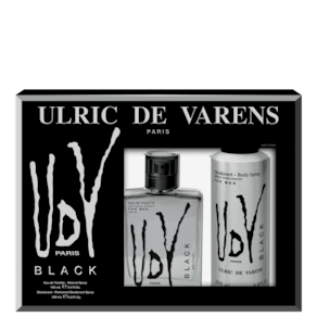 Ulric de Varens Kit UDV Black Masculino - Eau de Toilette 100ml + Desodorante 200ml