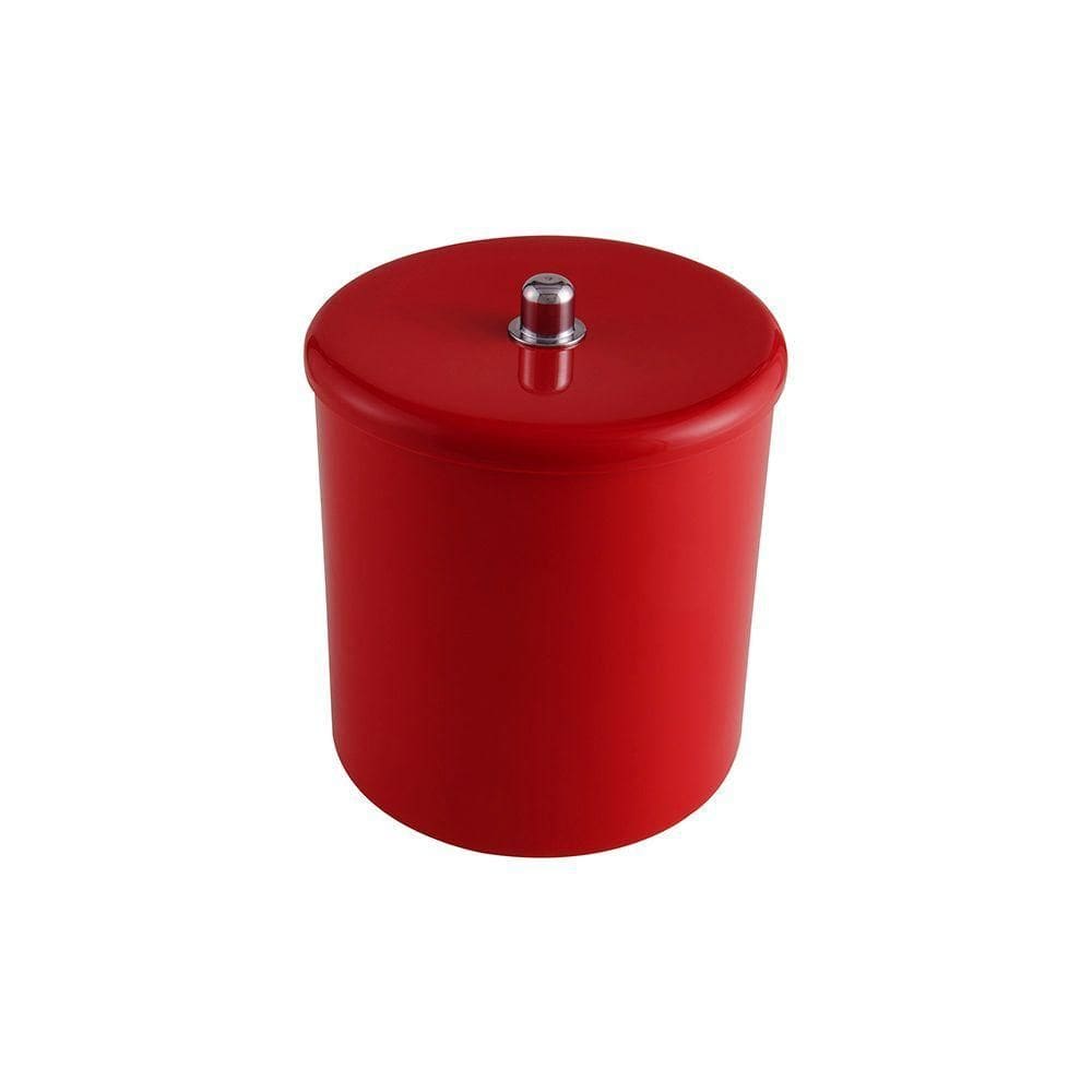 Lixeira Astra Ct4 6l Redonda Vermelho