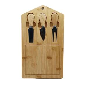 Conjunto Utensilios p/ Queijo 33cm 4 PCS N244725-6 - Quanhe