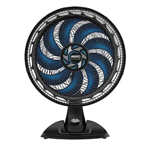 Ventilador De Mesa Arno X-Treme 9 40cm 9 Pás 160W VE90 Preto 220V