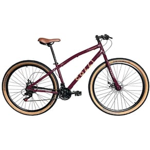 BicicletaColli Vancouver A.29 F.disco 21v 131 0148d Roxo Perolizado