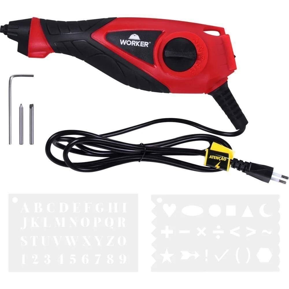 Gravador Elétrico Led 9 Posições Worker 220V