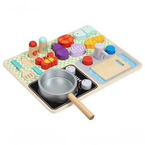 Brinquedo Conjunto Cozinha Didatico Tooky Toy Tj453