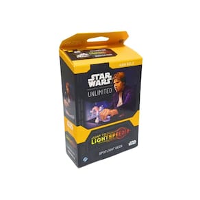 Star Wars: Unlimited - Jump to Lightspeed - Spotlight Deck Han Solo - Inglês