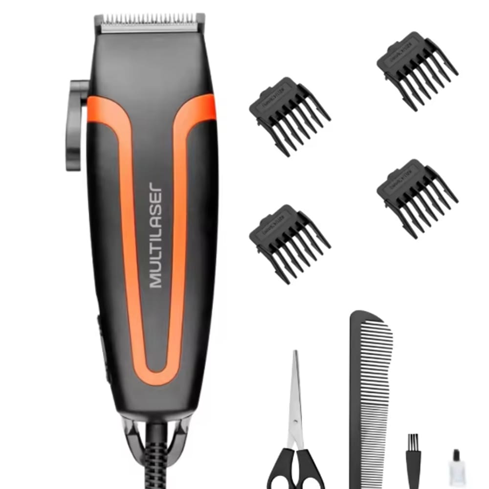 Maquina De Cortar Cabelo 4X1 Multilaser Ultra Hair 220V