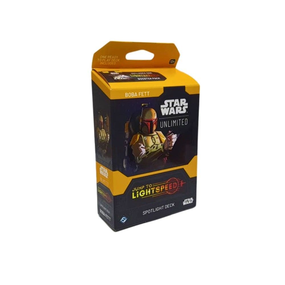 Star Wars: Unlimited - Jump to Lightspeed - Spotlight Deck Boba Fett - Inglês