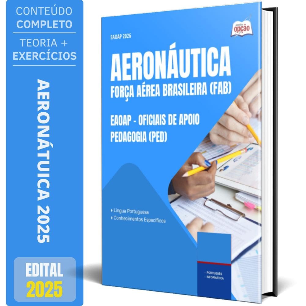 Apostila Aeronáutica Do Brasil 2025 Eaoap Oficiais Apoio