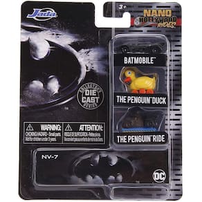 Jada Batman 3 Peças Set Nano Hollywood Rides Diecast Cars