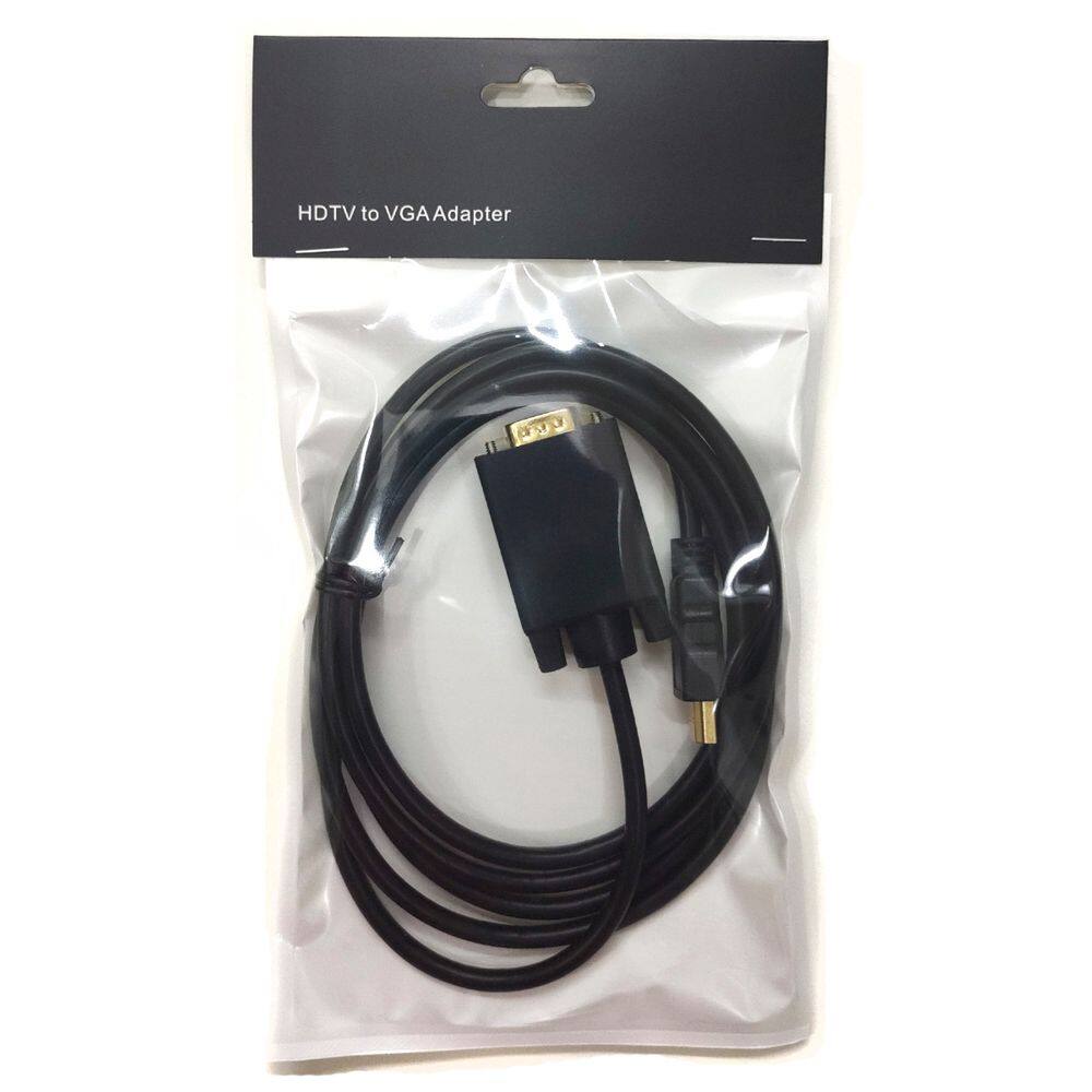 Cabo Hdmi X Vga Extensão 1,8 Metros Tv Dvd Game Pc Cpu cb148