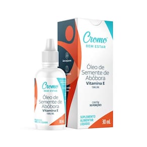 Óleo de Semente de Abobora Suplemento Alimentar 30ml