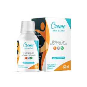 Suplemento Liquido Extrato de Alho e Própolis 150ml