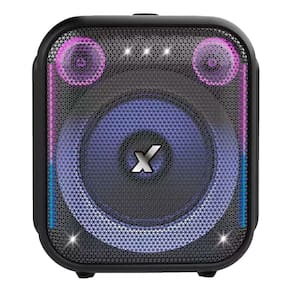 Caixa De Som Portátil  Amvox  Aca 410 Neon 410w Led Bluetooth-Bivolt