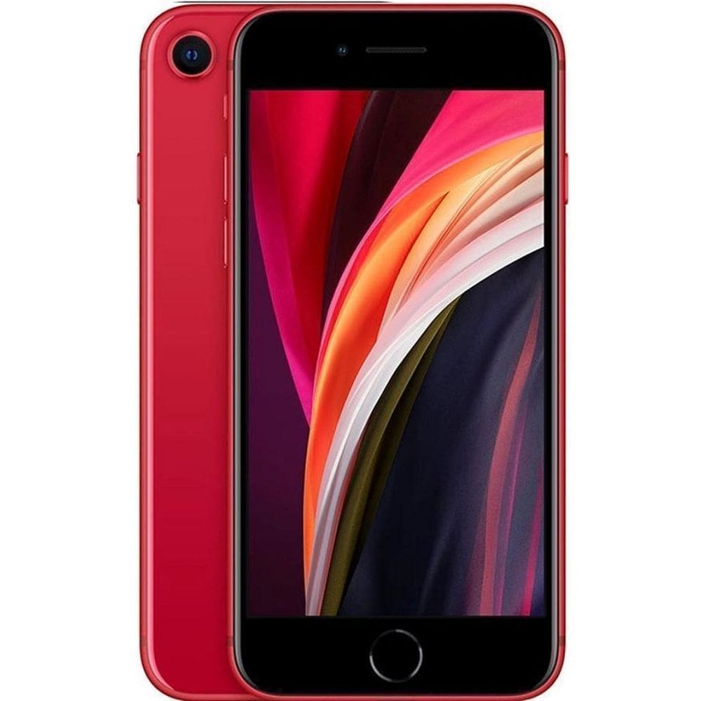 Usado: iPhone SE 2020 128GB Vermelho Muito Bom - Trocafone