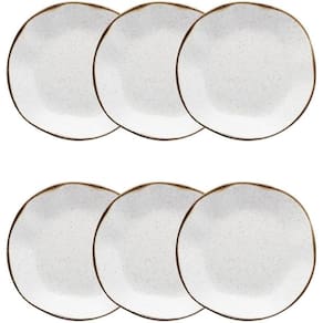 Conjunto de 12 Pratos Fundos 22,5 Cm Ryo Maresia