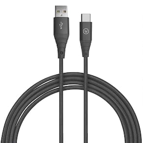 Cabo Mfi Usb-C Para Usb Hard Cable Poliéster Preto 1,2m Iwil