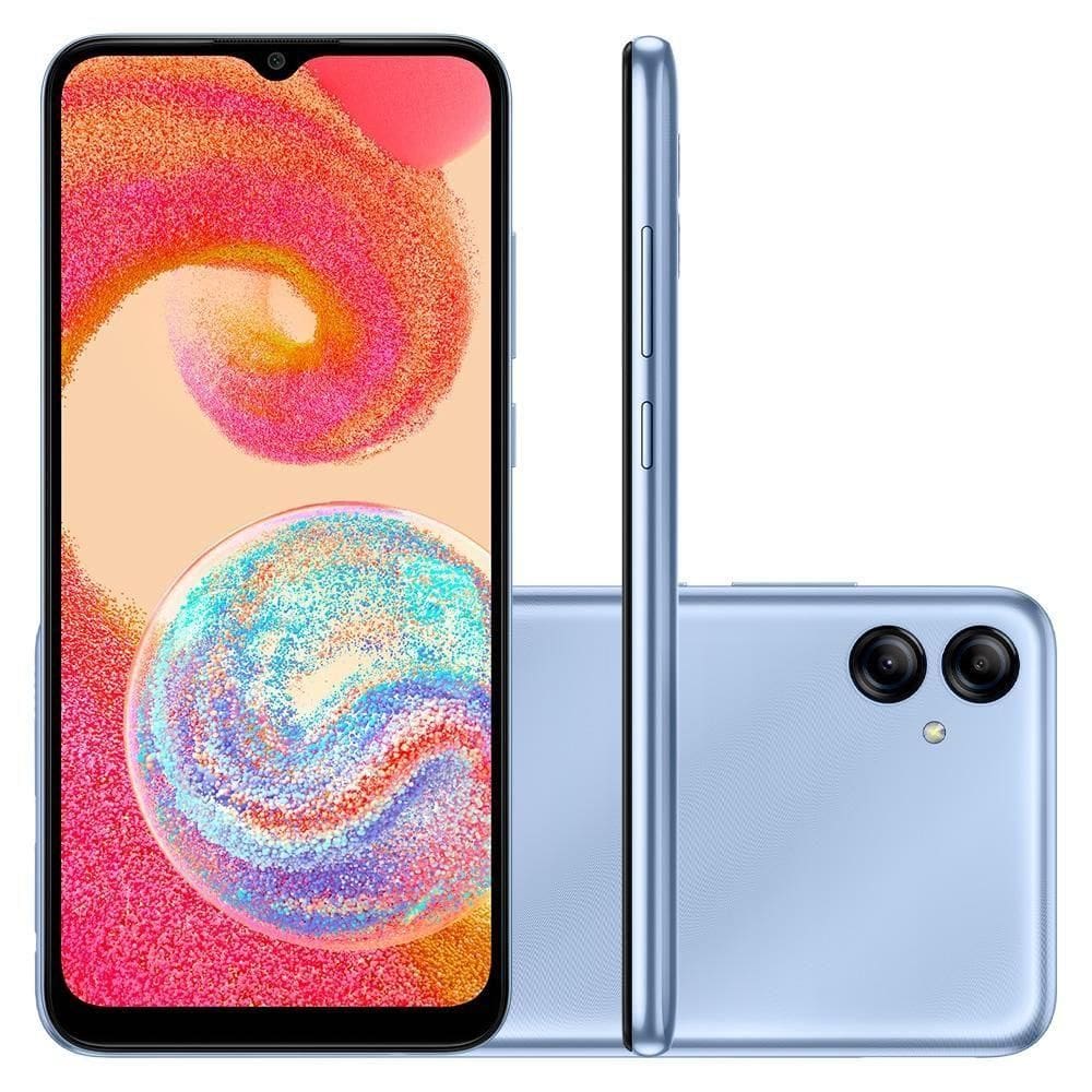 Usado: Samsung Galaxy A04e 32GB Azul Muito Bom - Trocafone
