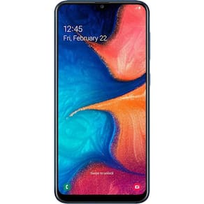 Usado: Samsung Galaxy A20 32GB Azul Muito Bom - Trocafone