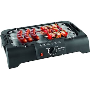 Churrasqueira Grill Eletrica Britania 1200W Grelha Em Inox 220V