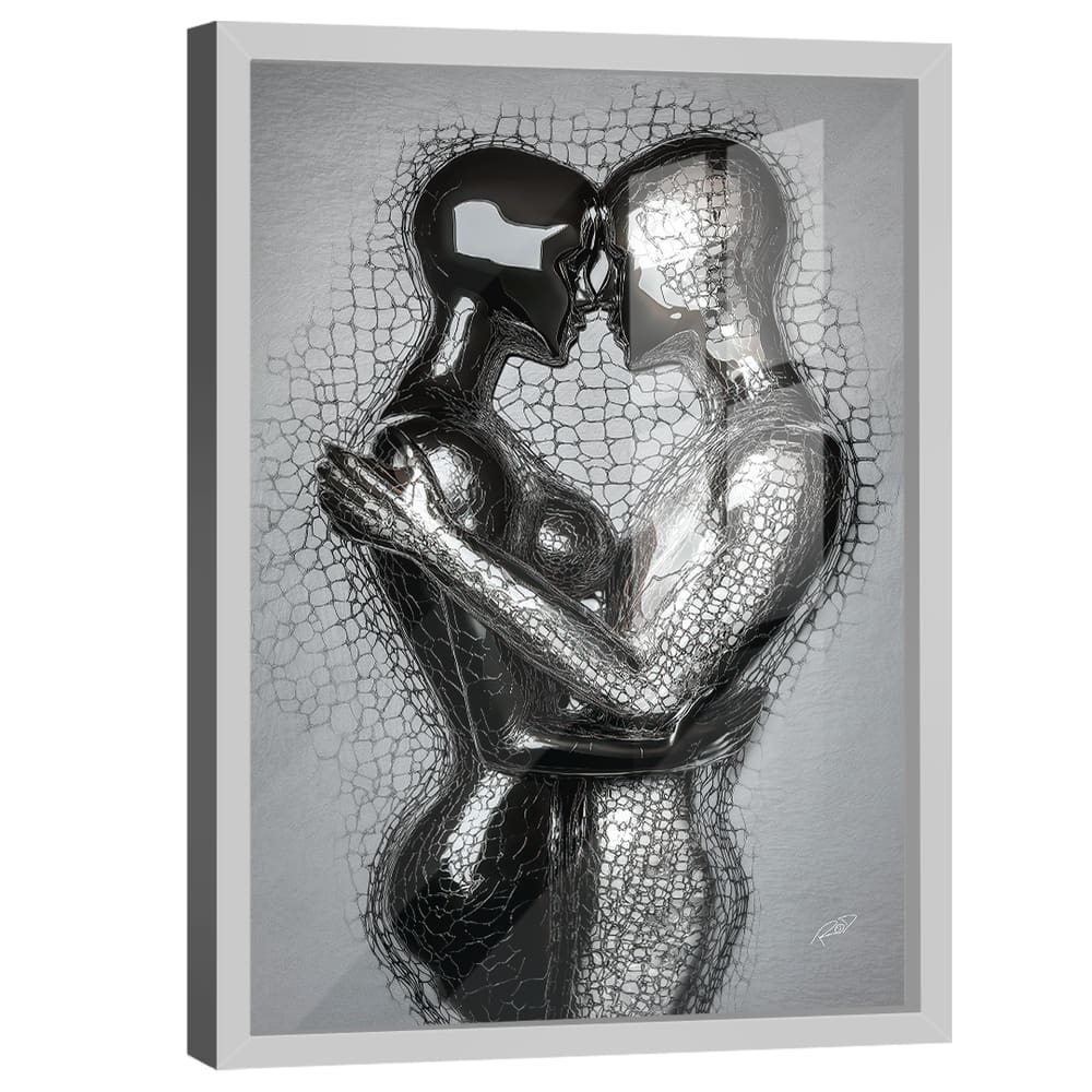 Quadro Decorativo Casal 3D