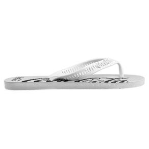 Chinelo Coca Cola Spencerian Crop 2 Borracha Unissex Branco