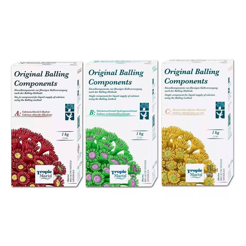 Balling Tropic Marin Abc Aquário Marinho 3X 1 Kg