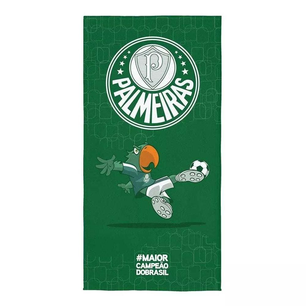 Toalha Banho -Palmeiras- Piscina Praia Aveludada Grande 70x140cm