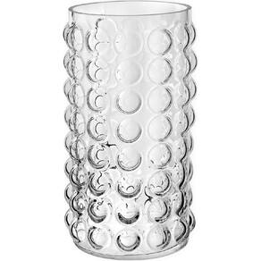 VASO PLANTA REDONDO HOME&CO VIDRO 28x14x14cm TRANSPARENTE