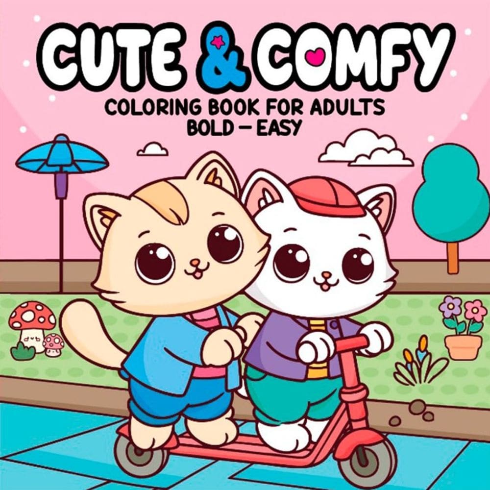 Cute &amp; Comfy - Coloring Book For Adults 05